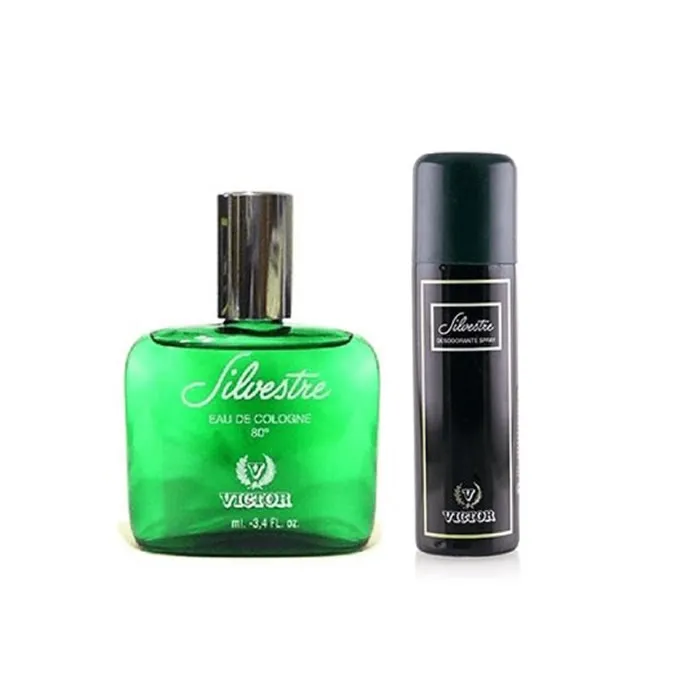 Victor Silvestre Eau De Cologne Spray 100ml Set 2 Pezzi