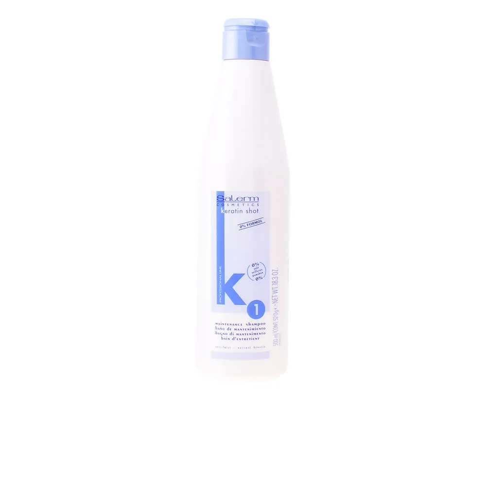 Salerm Cosmetics Keratin Shot Shampoo di mantenimento 500 ml