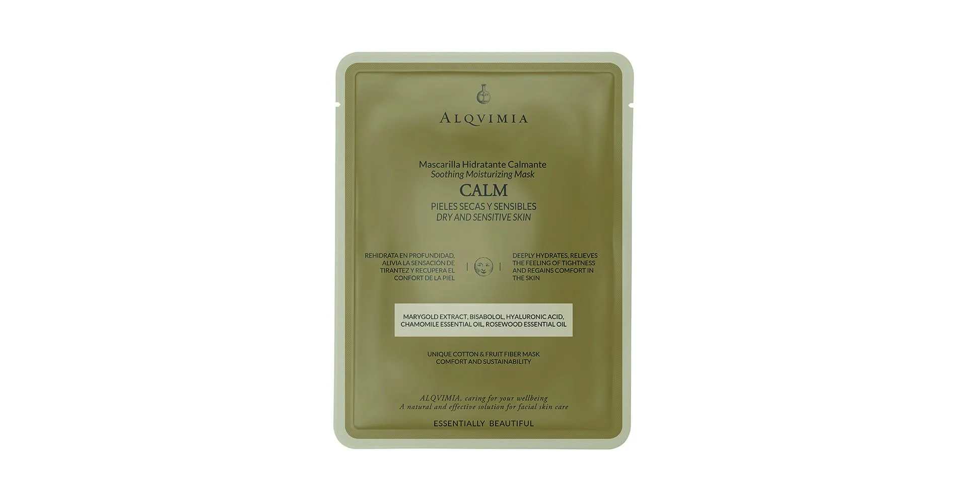 Maschera viso lenitiva Alqvimia 1u