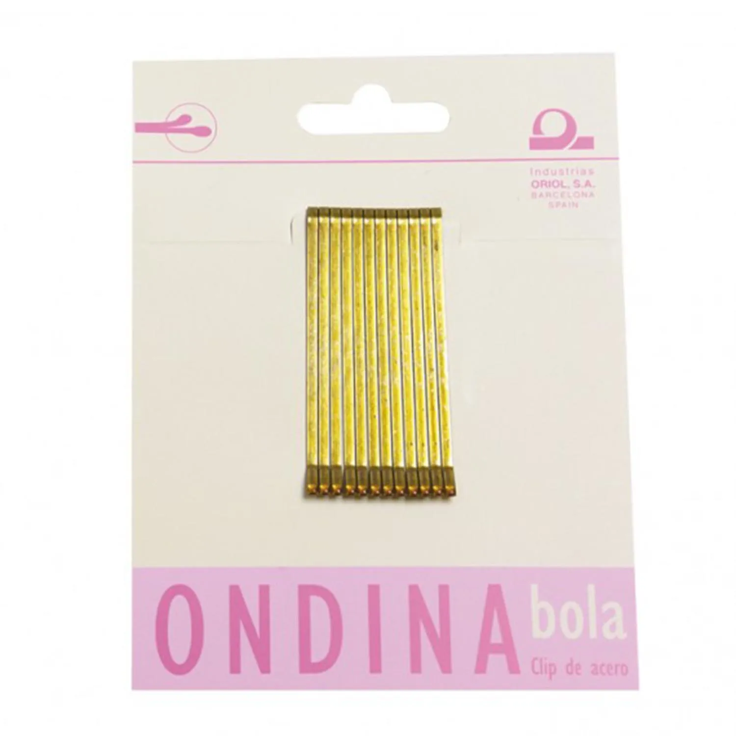 Eurostil Ondina Clips 50mm Sfera Bronzo 12 unità