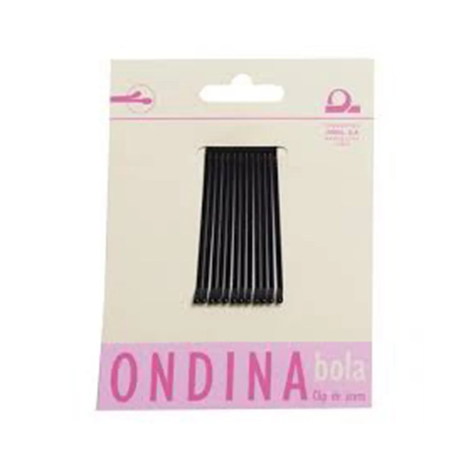 Eurostil Bola Negro Negro Clips Ondina 50mm Carton 1un Eurostil Bola Negro Negro Clips Ondina 50mm Carton 1un