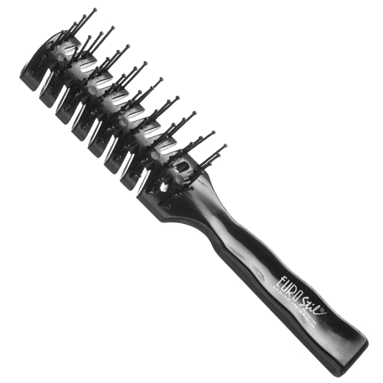 Eurostil Pennello piccolo scheletro nero 1 pz