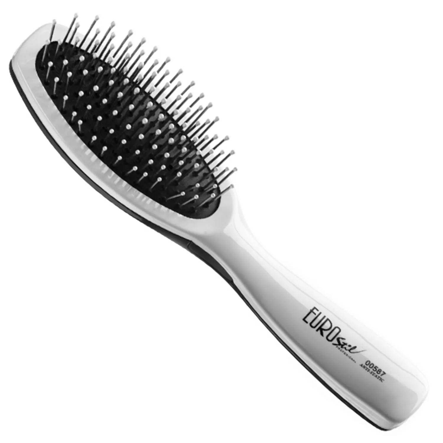 Spazzola a soffietto in gomma Eurostil, bicolore, antistatica, piccola, 1 pz.