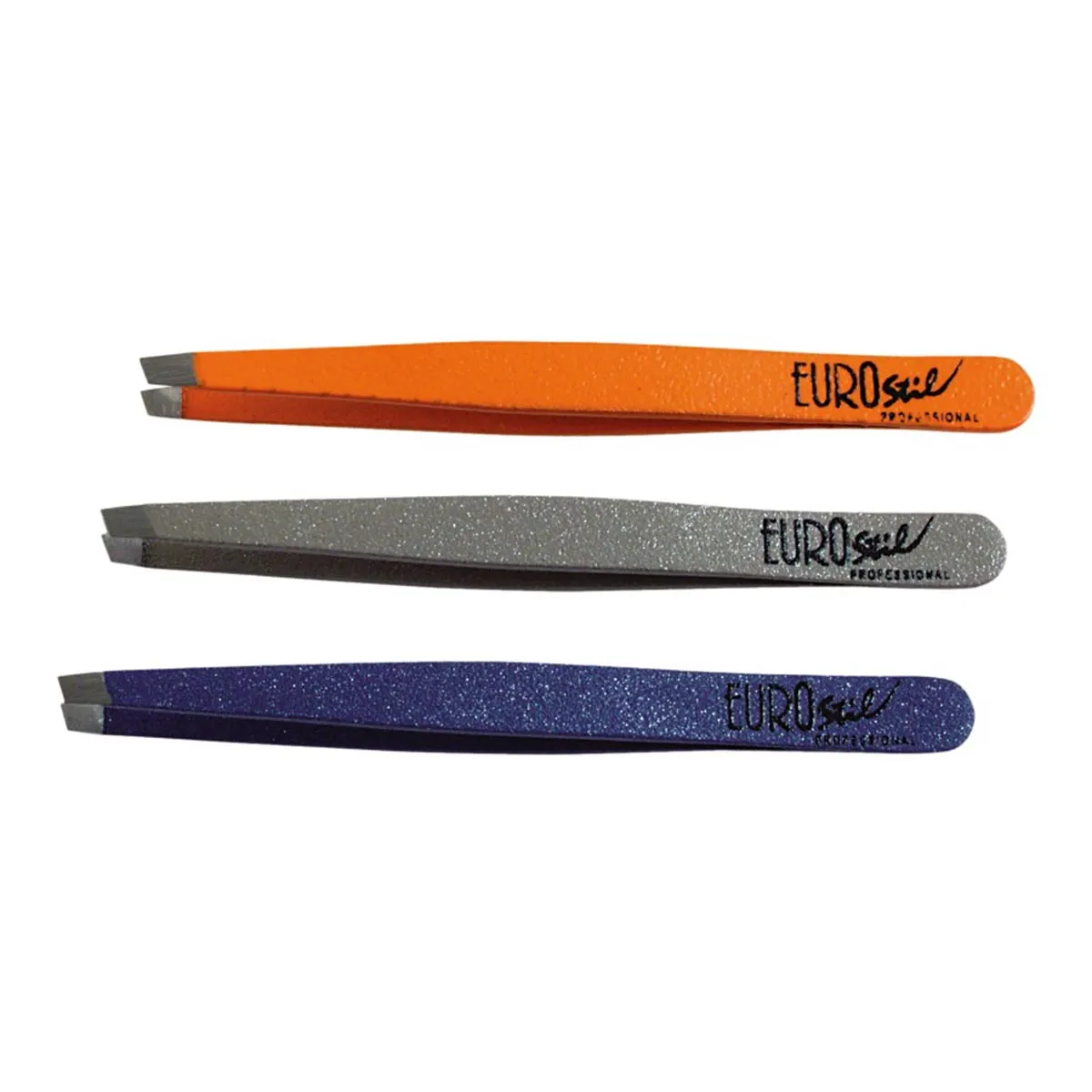 Pinzette Eurostil medie da 8 cm, colori assortiti, 1 pezzo