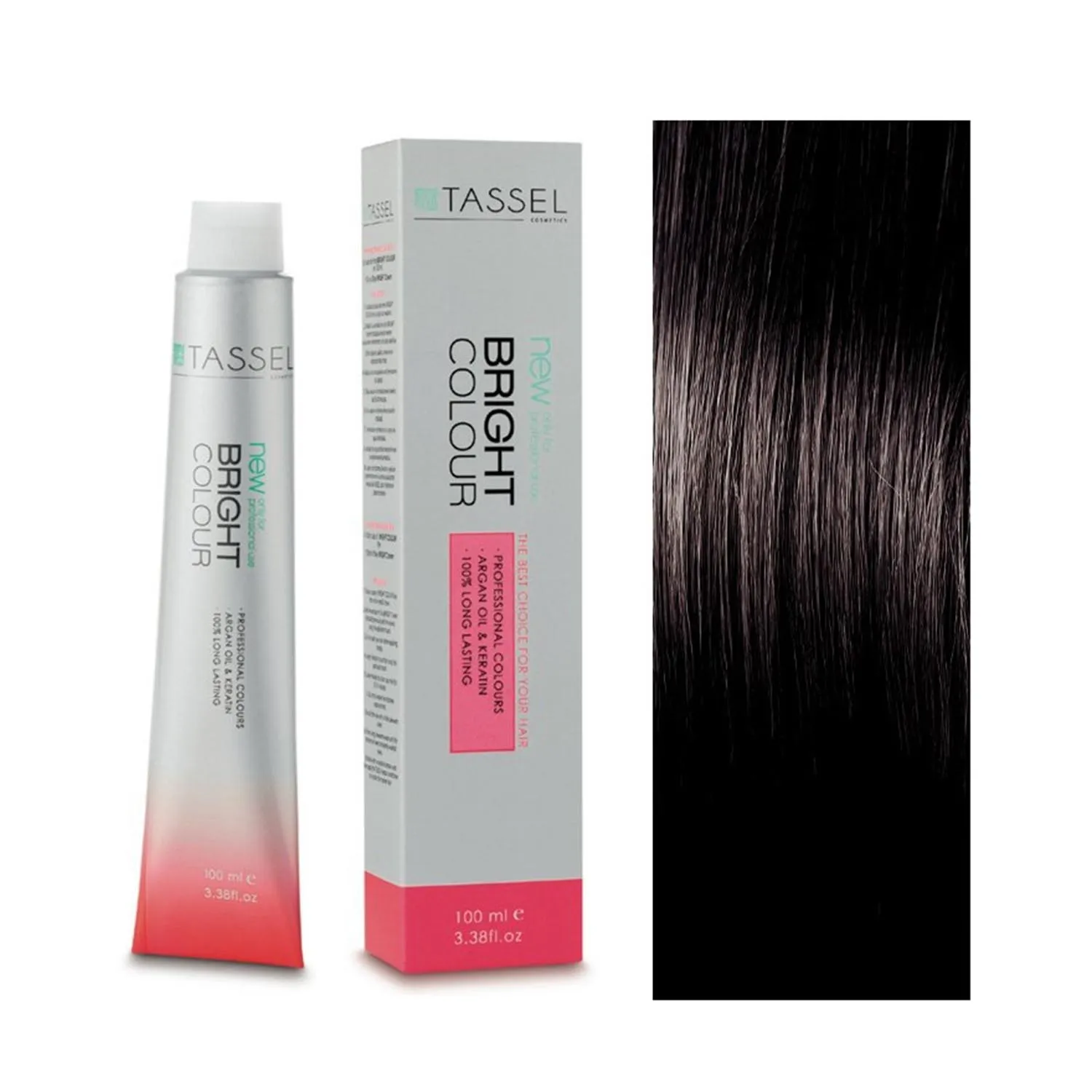 Eurostil Tinta per capelli Castano scuro naturale N3 2 unità