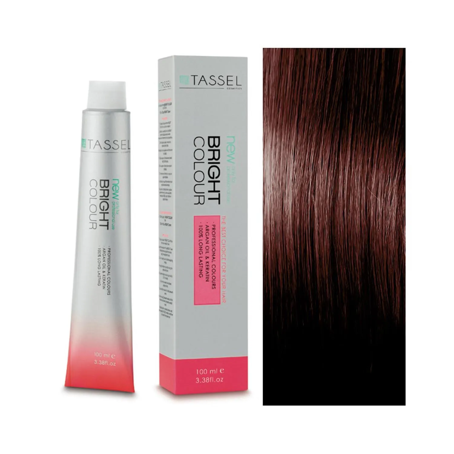 Tinta per capelli Eurostil Bright Colors 6.54 Biondo rame mogano scuro 1 unità