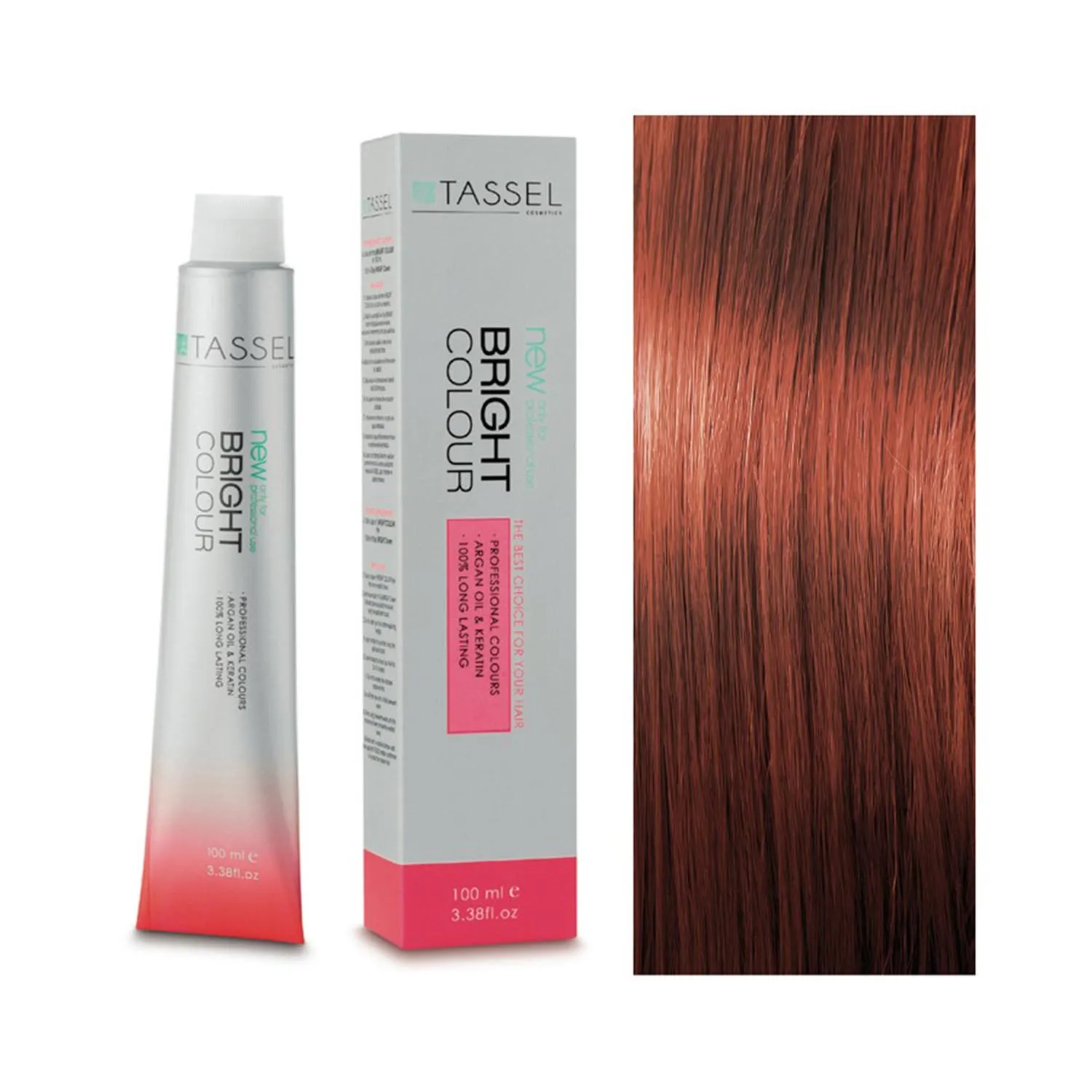 Tinta per capelli Eurostil Bright Colors 6.44 Biondo intenso rame scuro 1 unità