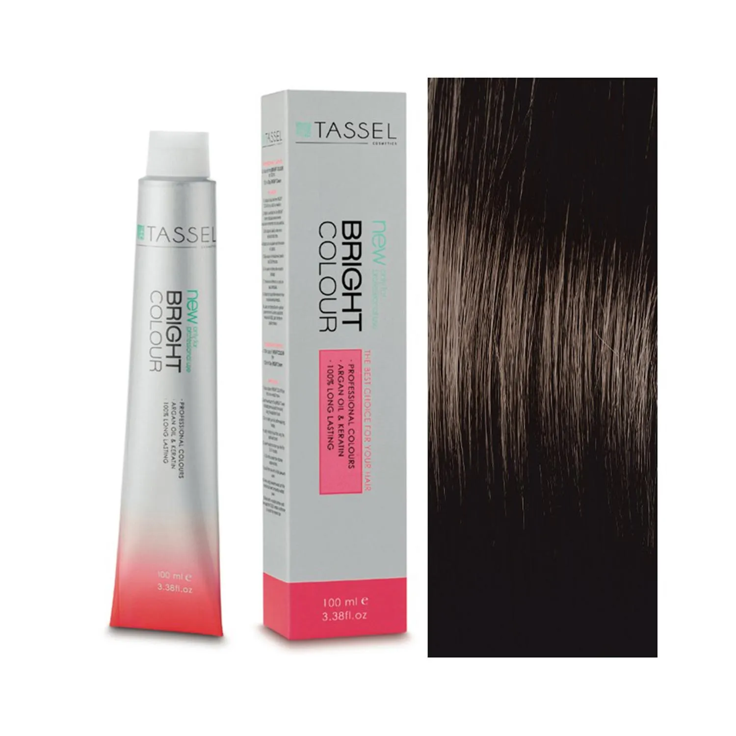 Eurostil New Bright Colors Tinte N6,77 Rubio Oscuro Marrone Medio 1 un