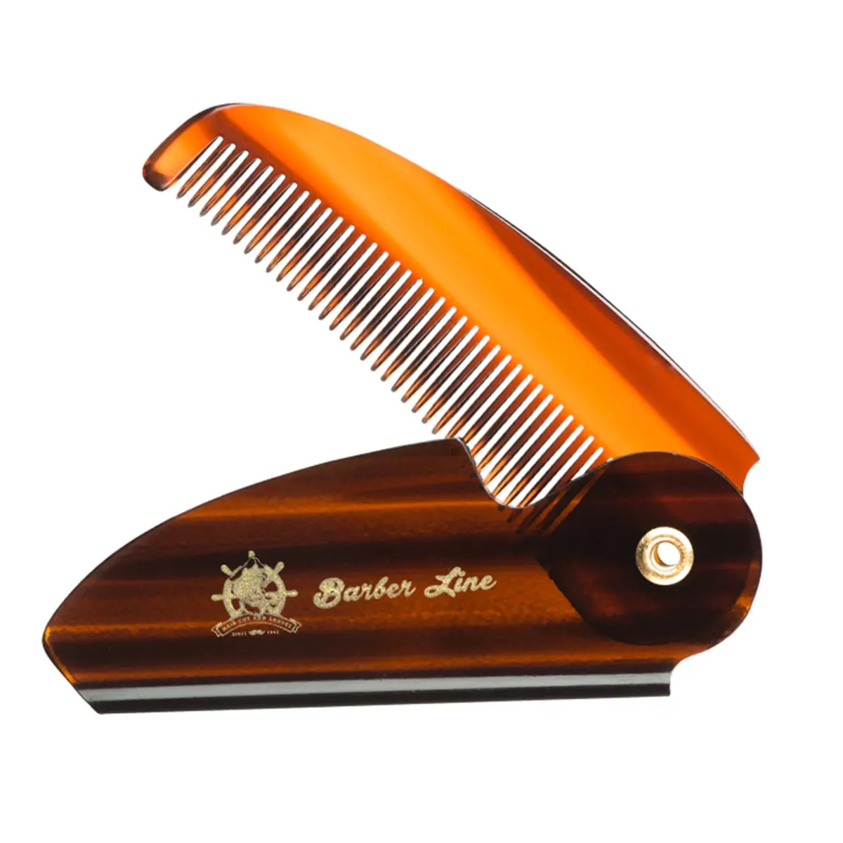 Pettine per barba pieghevole Eurostil Shell – Baffi 1 pz