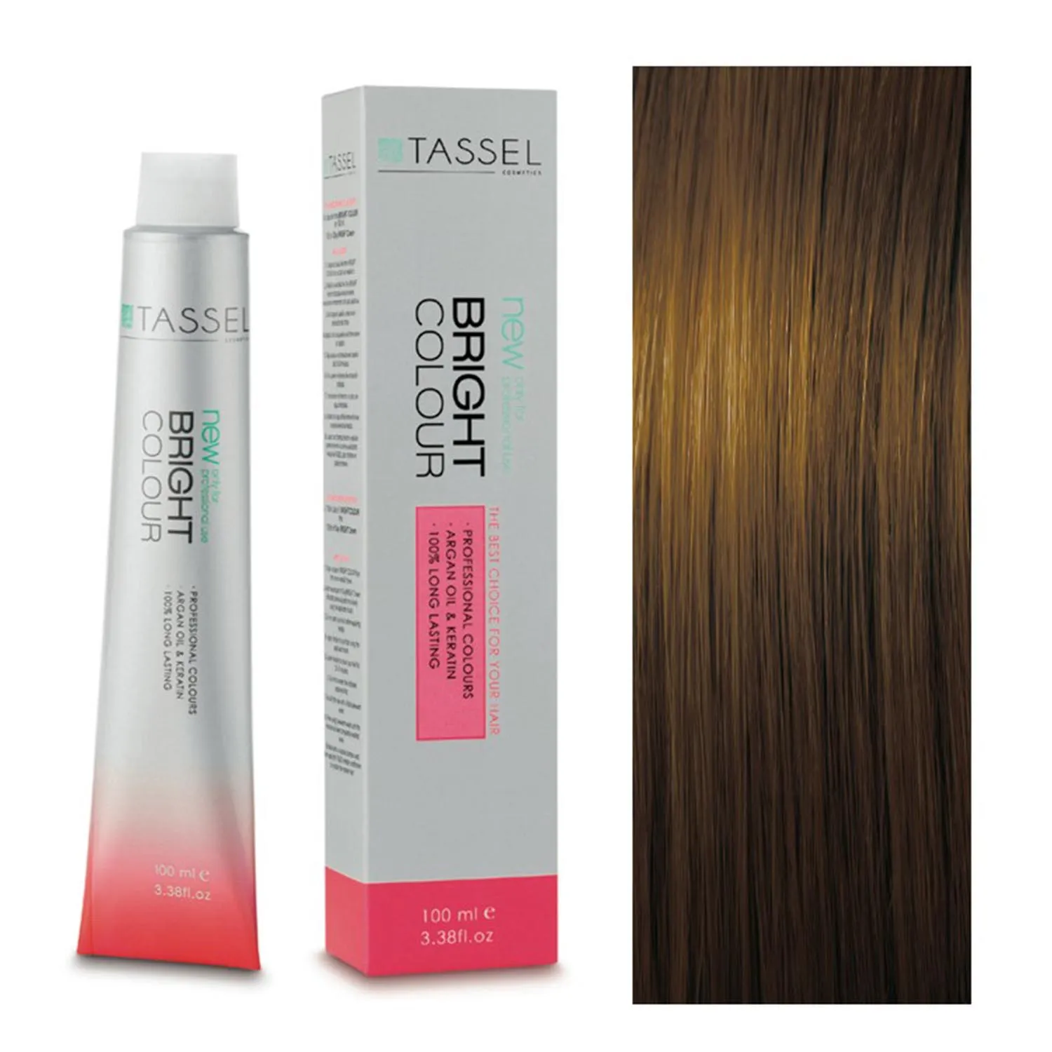 Eurostil Bright Colors Tinta per capelli N7.7 Biondo medio marrone 1 unità