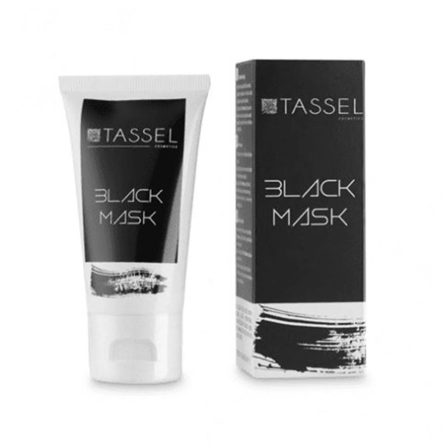 Maschera viso nera Eurostil Tassel 50 ml