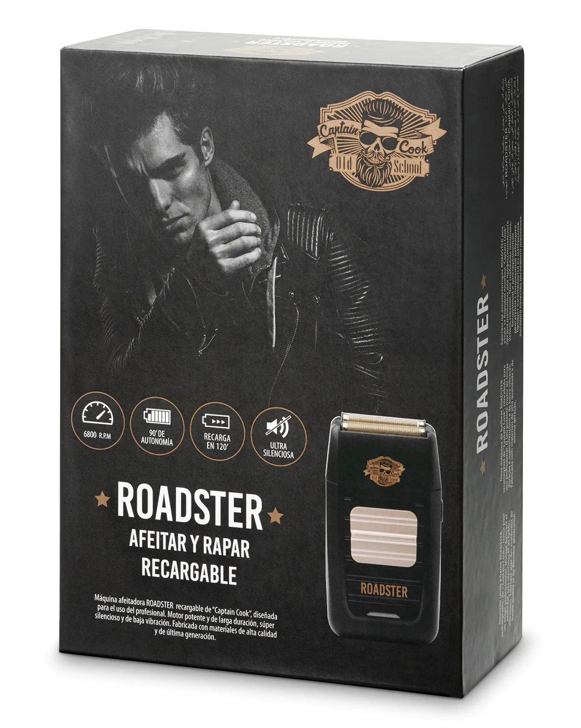 Eurostil Elettrica Captain Cook Afeitadora 3w 1un