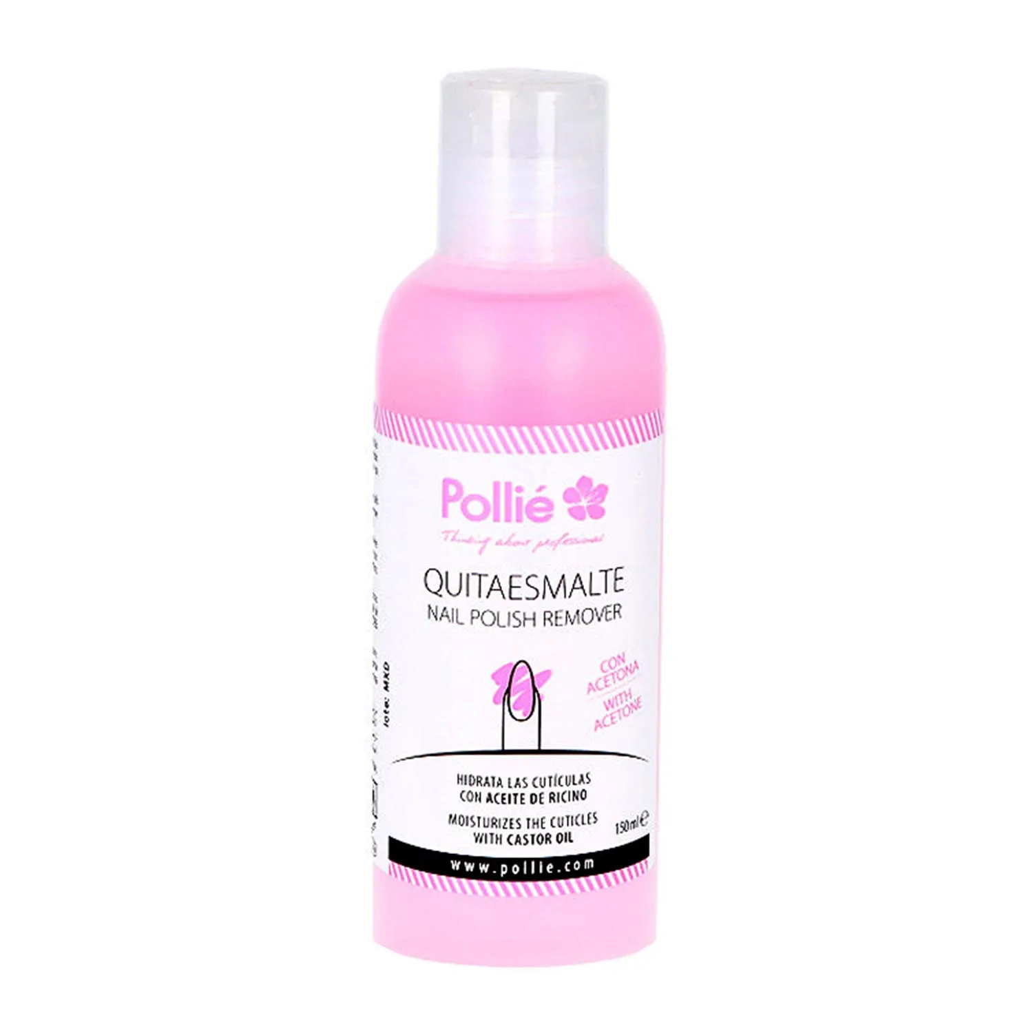 Smalto per unghie Eurostil Pollice Quota con olio di ricino 150 ml