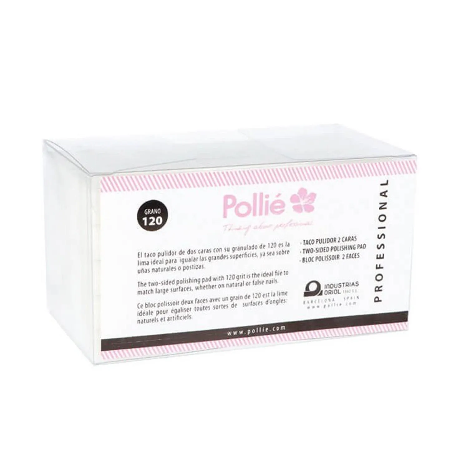 Eurostil Hair Mini Blocks 2 lati scatola bianca 50 unità