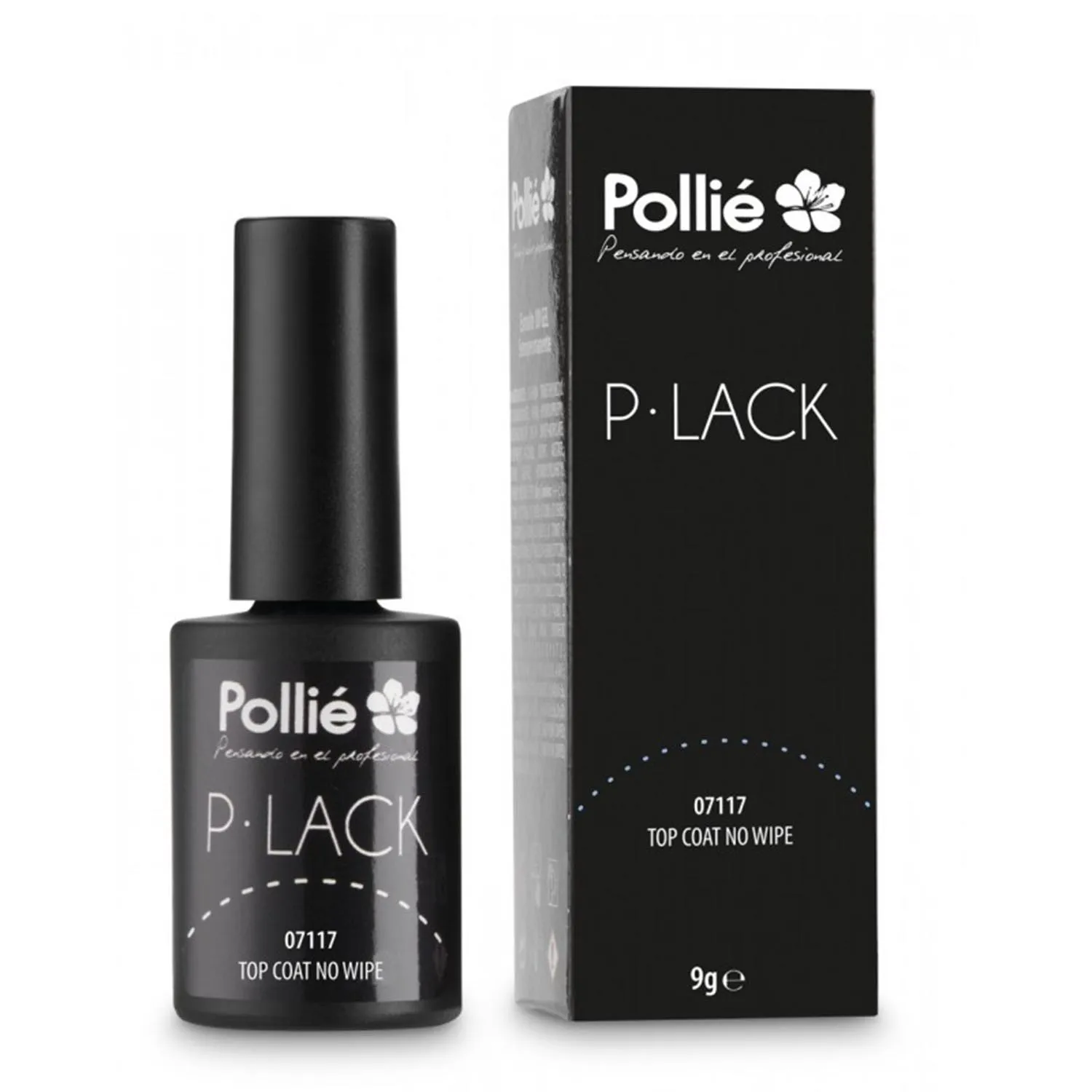 Eurostil Uñas Top Coat P-Black 9ml