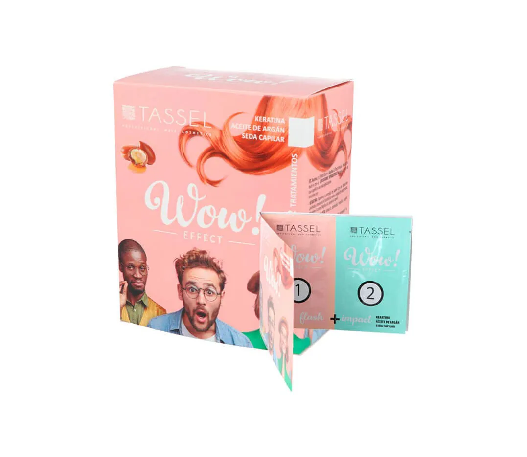 Eurostil Tassel Wow Effect Treatment Box da 12 trattamenti