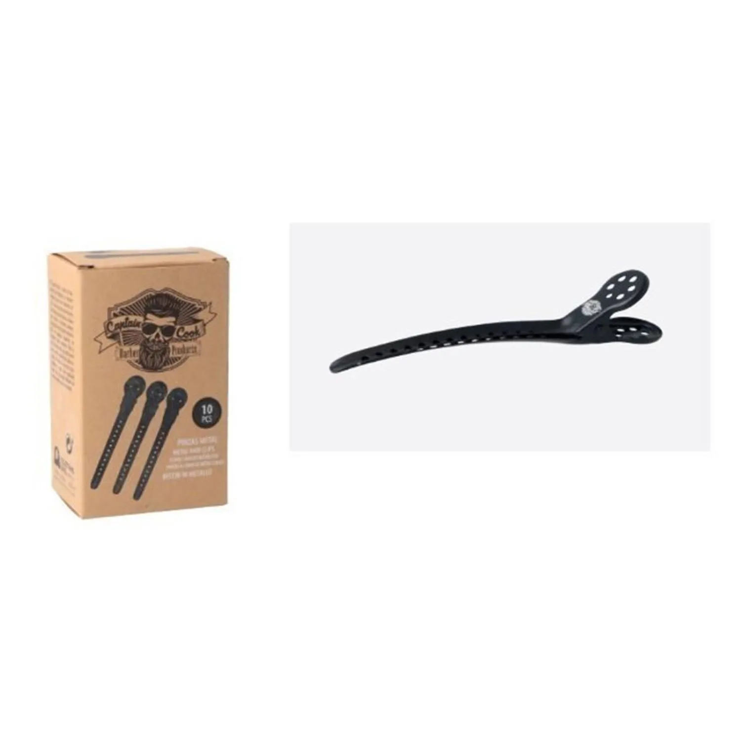 Fermagli per capelli Eurostil Captain Cook, confezione da 1 unità