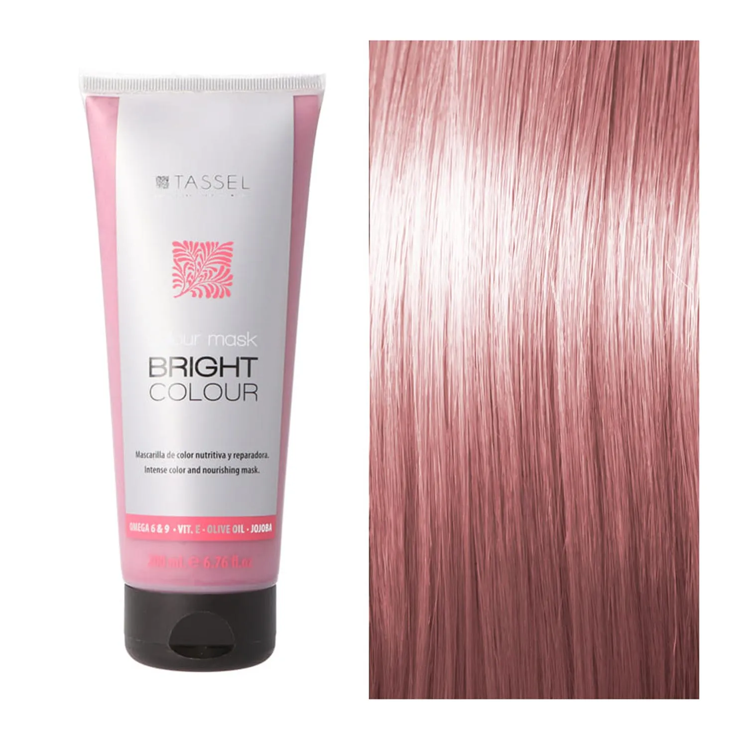 Eurostil Bright Colour Hair Mask Rosa 1 unità