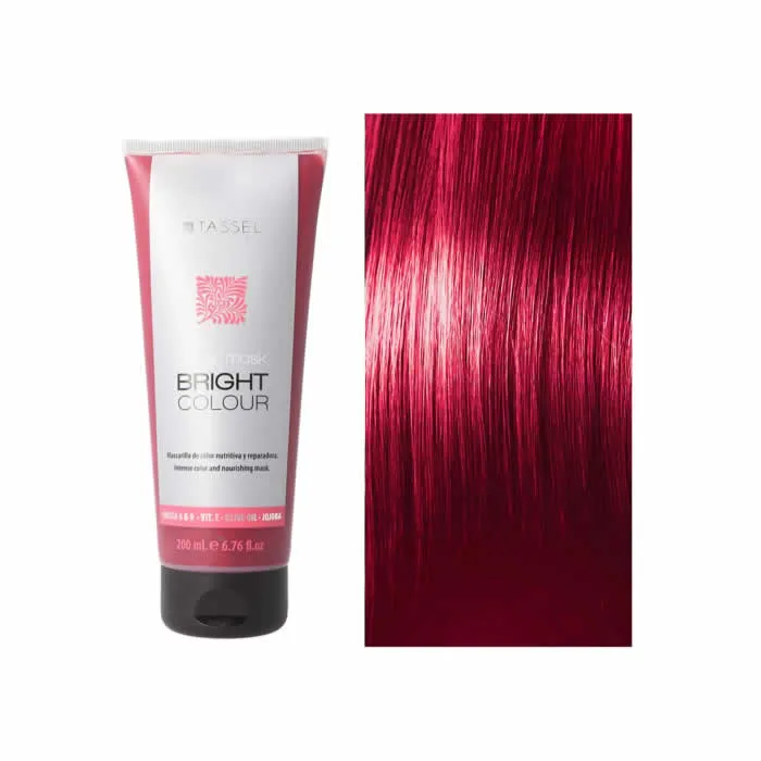 Maschera colorata Tassel Colour Rosso brillante 200 ml