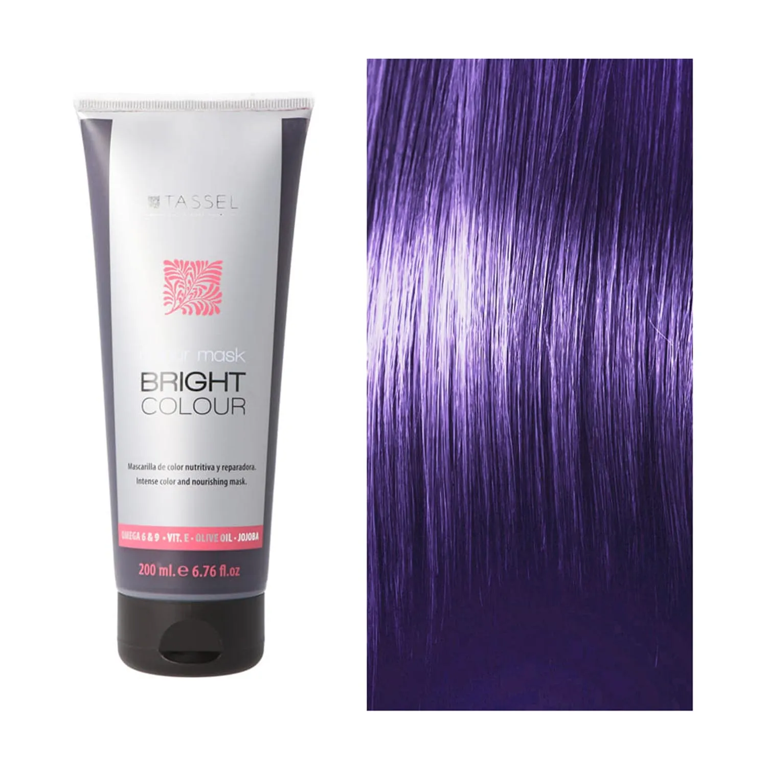 Eurostil Maschera Capelli Colorata Brillante Viola 1 unità