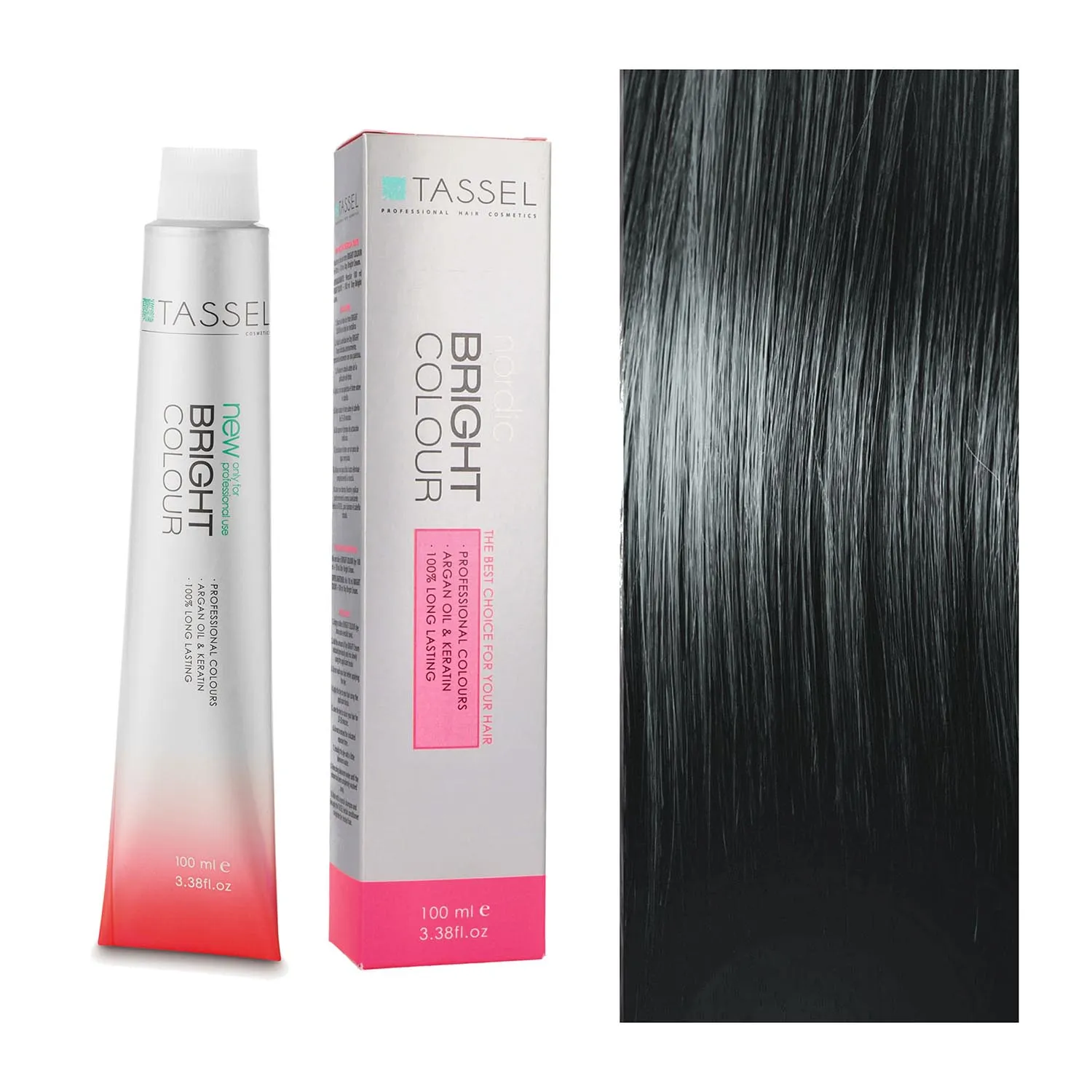 Eurostil Bright Colors Tinte Sm 1,1 Silver Metal 100ml