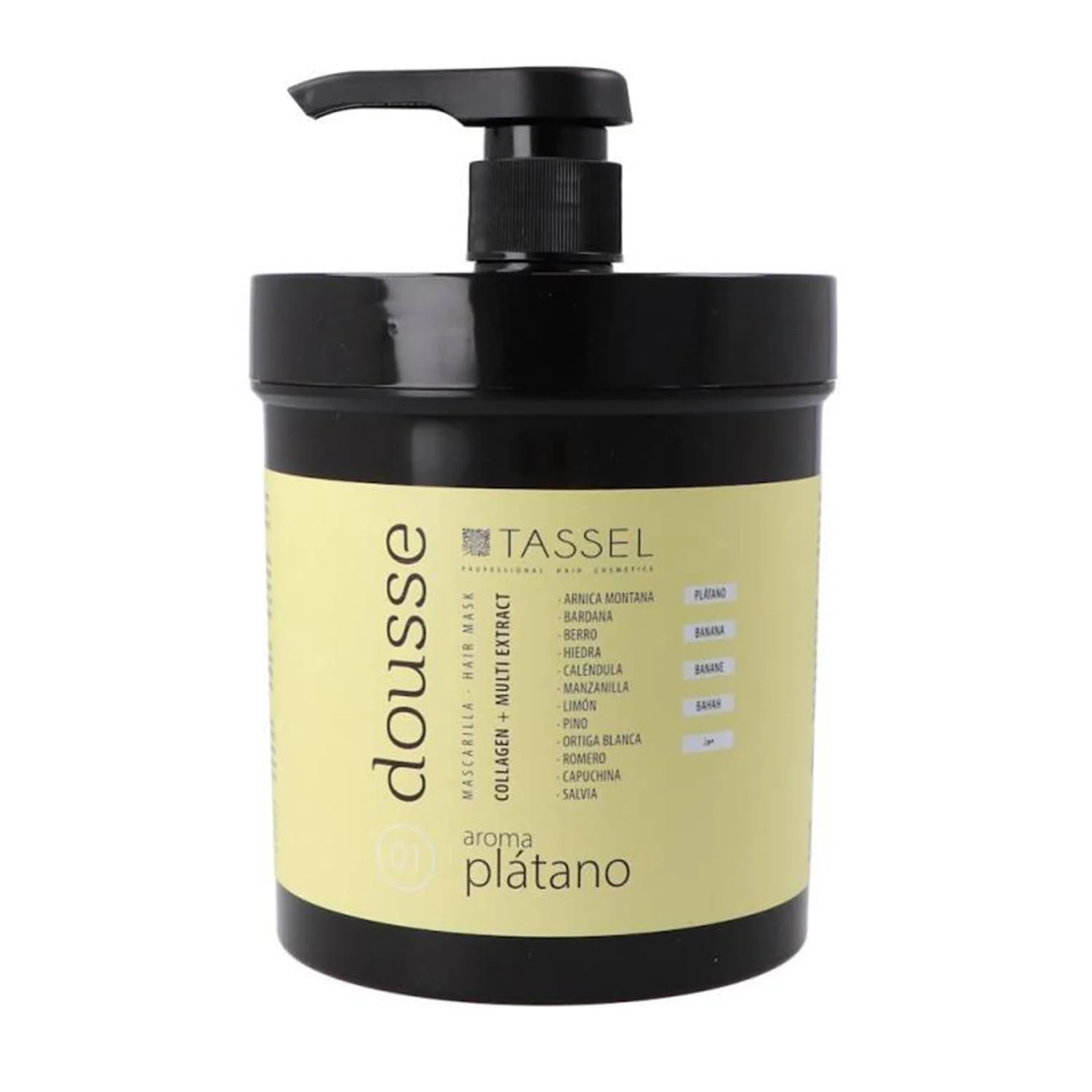 Eurostil Dousse Collagen Multi-Extract Plantago Hair Mask 500ml