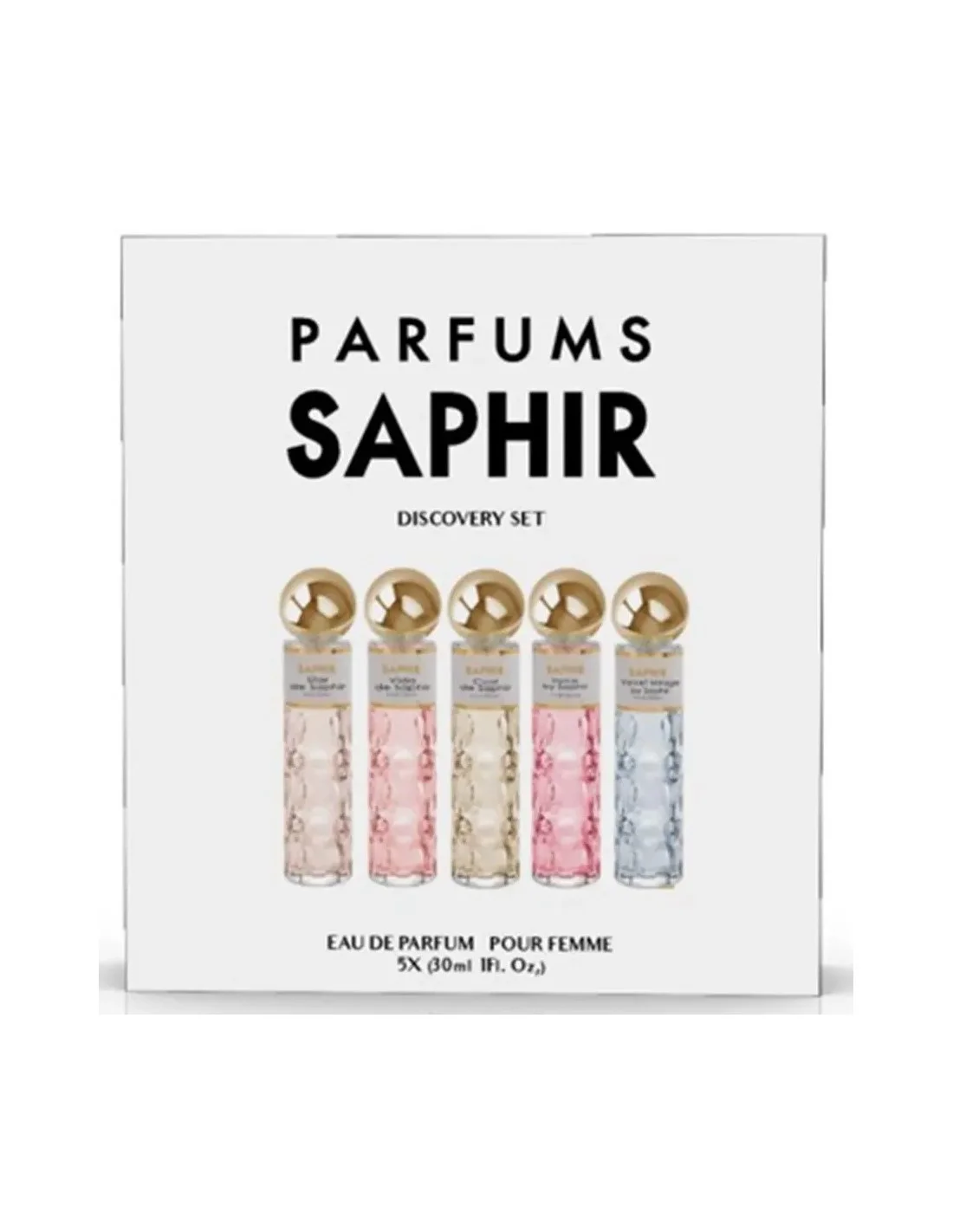 Set Saphir Discovery 5 pezzi 30 ml