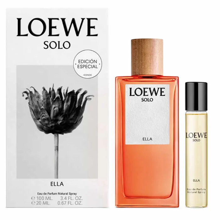 Solo Ella Eau de Parfum Vaporisateur 100ml Coffret 2 Produits