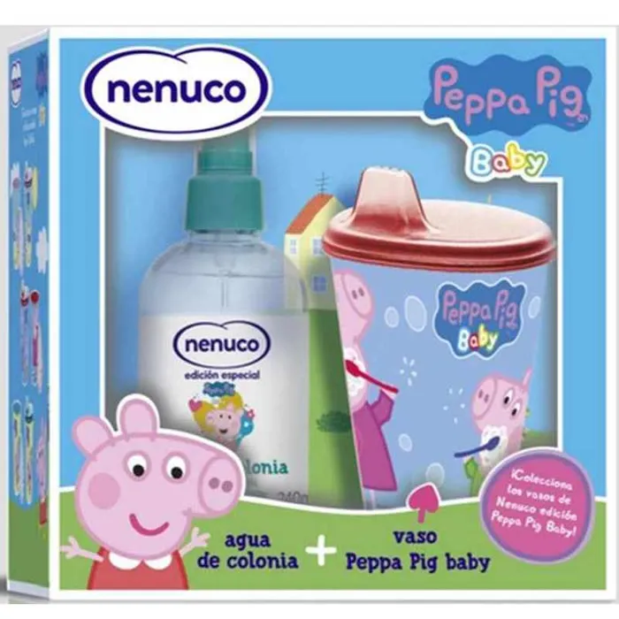 Nenuco Peppa Pig Eau De Cologne Spray 240ml Set 2 Pezzi