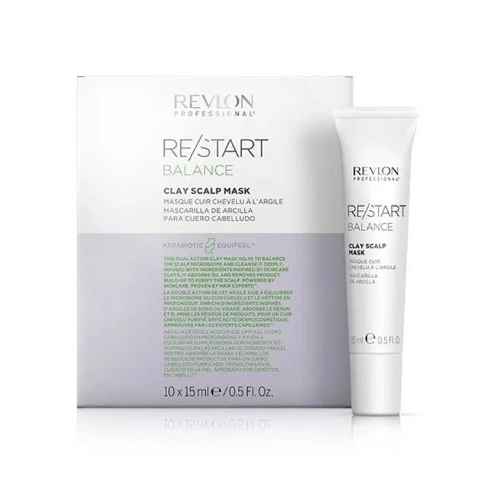 Re-Start Balance Clay Scalp Mask 10x 15 ml