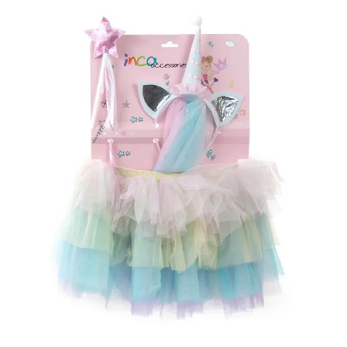 Set di 3 pezzi di unicorno danzatore Inca