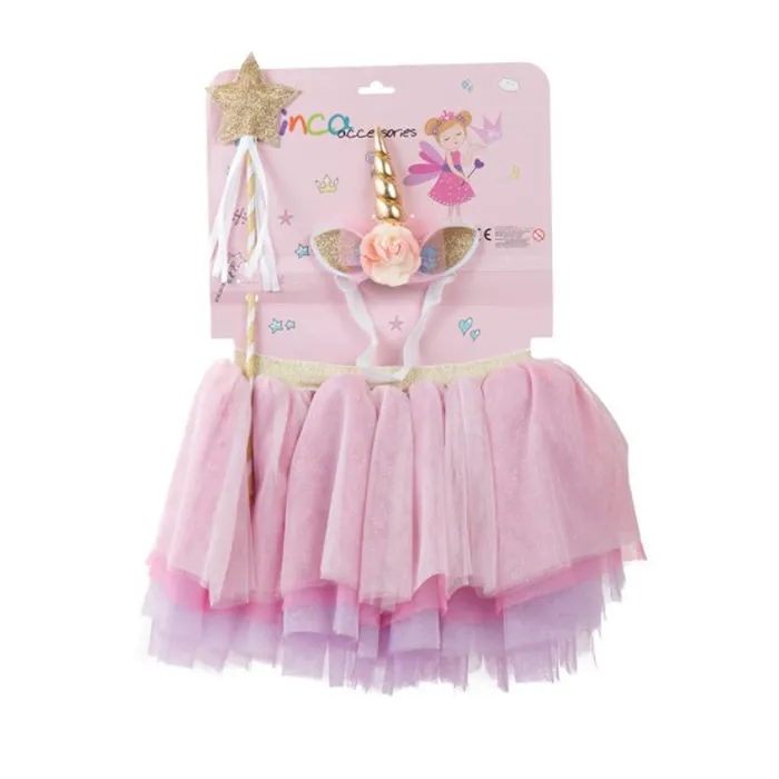 Set di 3 pezzi di unicorno danzatore Inca