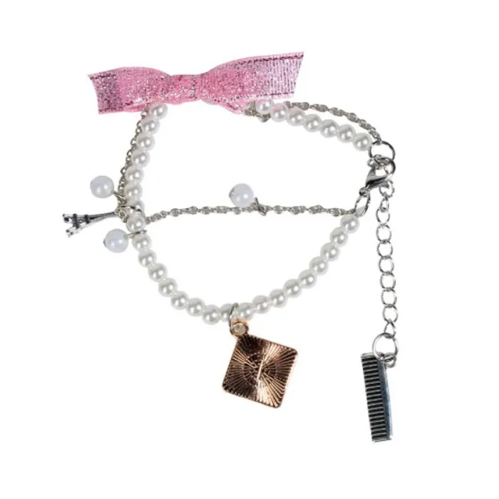 Braccialetto di perle Inca con ornamenti pendenti, 1 unità