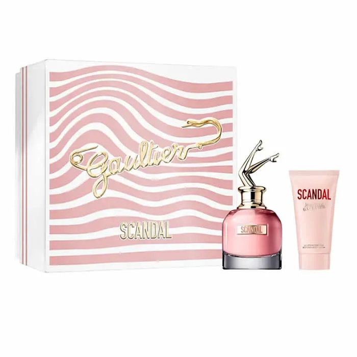 Jean Paul Gaultier Scandal Eau de Parfum Spray 50ml Set di 2 Pezzi