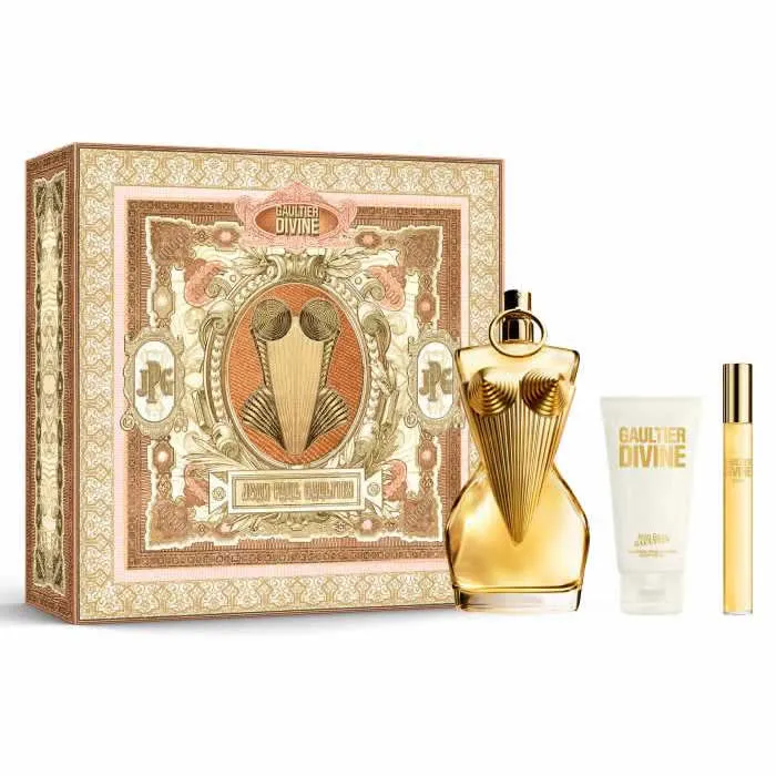 Jean Paul Gaultier Divine Eau de Parfum Spray 100ml Set di 3 Pezzi