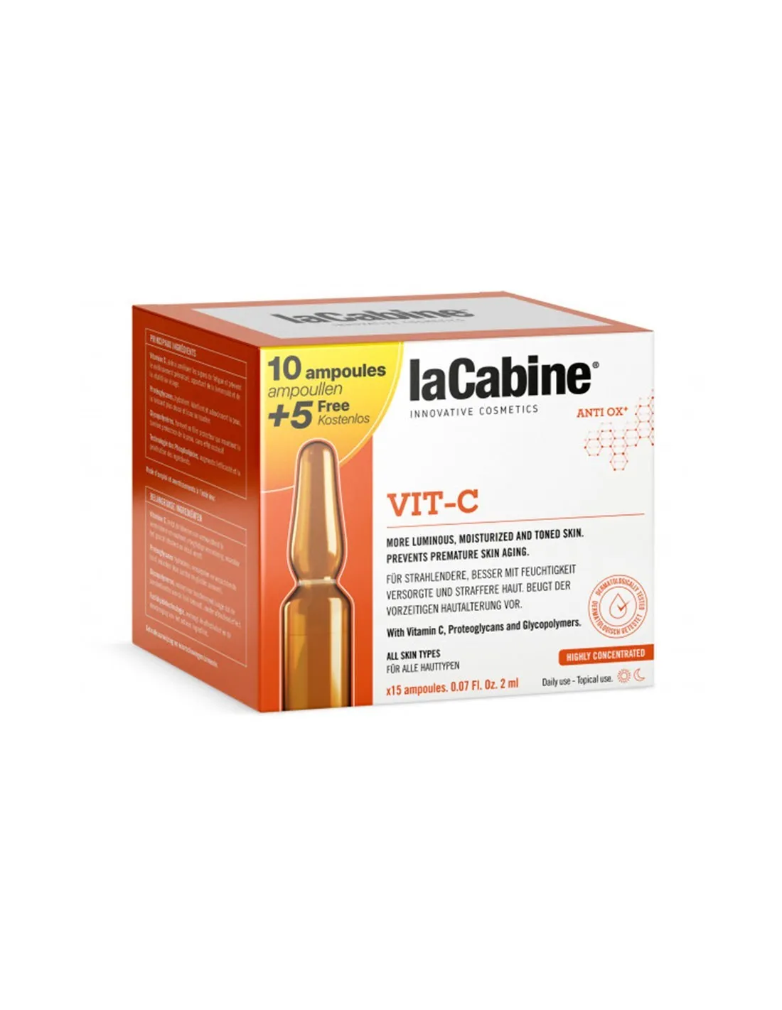 La Cabane Amp Fac Pack 10 5×2 Vitam C