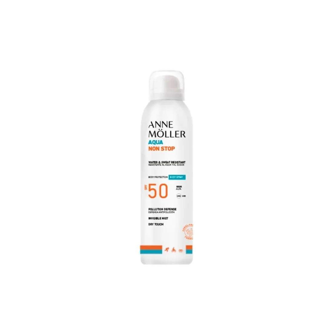 Anne Möller A Moller Non Stop Spray Lotion Spf50 175 Anne Möller A Moller Non Stop Spray Lotion Spf50 175