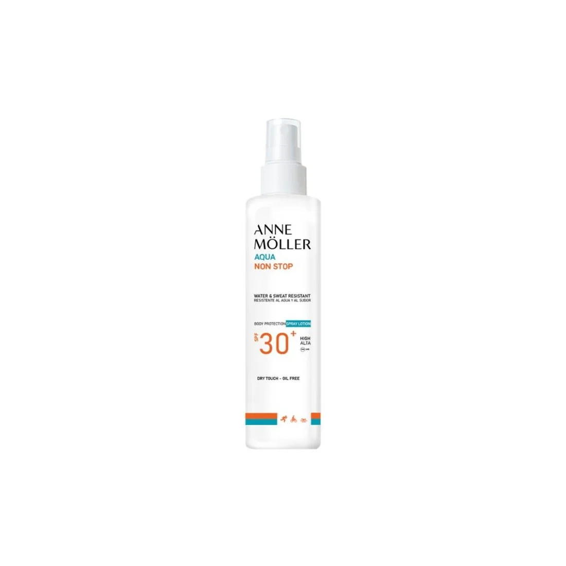 Anne Möller A Moller Non Stop Body Spray Spf30 200 Anne Möller A Moller Non Stop Body Spray Spf30 200