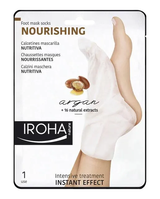 Calzini nutrienti Iroha Nature Argan e Macadamia 1 U