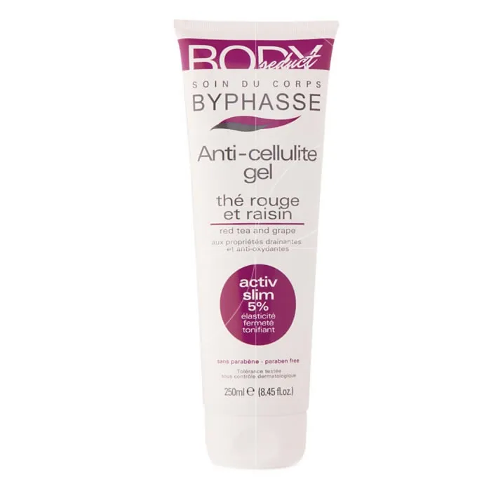 Byphasse Gel Anticellulite Tè Rosso e Uva 250ml