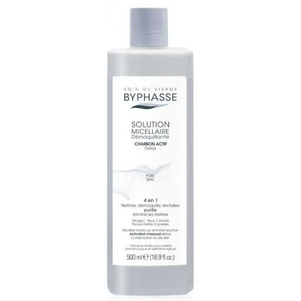 Byphasse Soluzione Micellare Detergente con Carbone Attivo 500ml