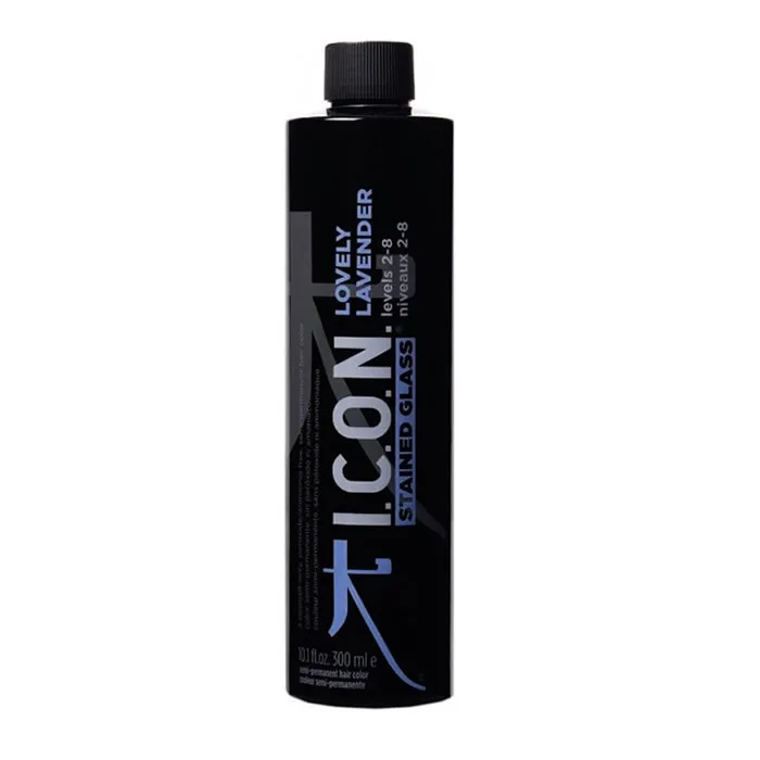 Icon Stained Glass Tinta per capelli semipermanente Lovely Lavender 300 ml