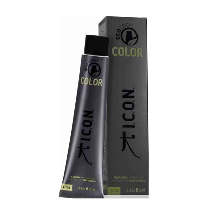 Icon Ecotech Color Tinta Naturale per Capelli 6.24 Nocciola 60ml