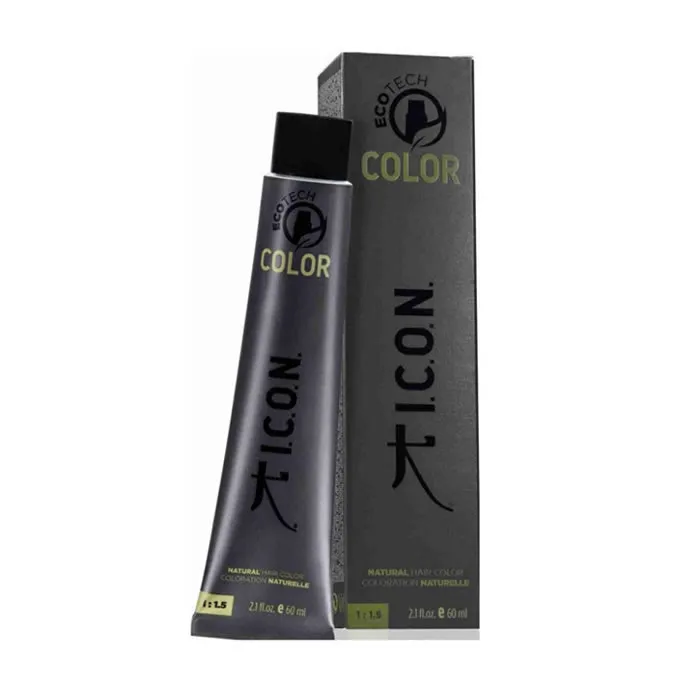 Icon Ecotech Color Tinta Naturale per Capelli 7.21 Biondo Perla Medio 60ml