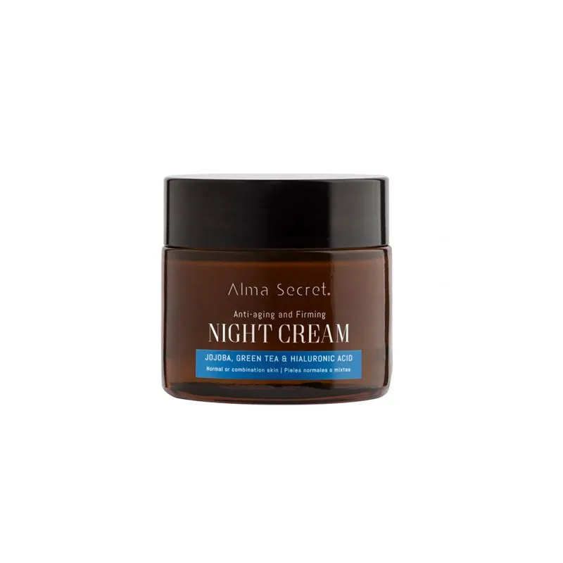 Alma Secret Crema Notte Multi-Riparatrice Anti-età per Pelle Mista 50 ml