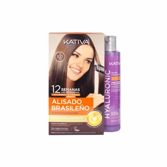 Professional Brazilian Hyaluronic Straightening + Shampoo 100 ml