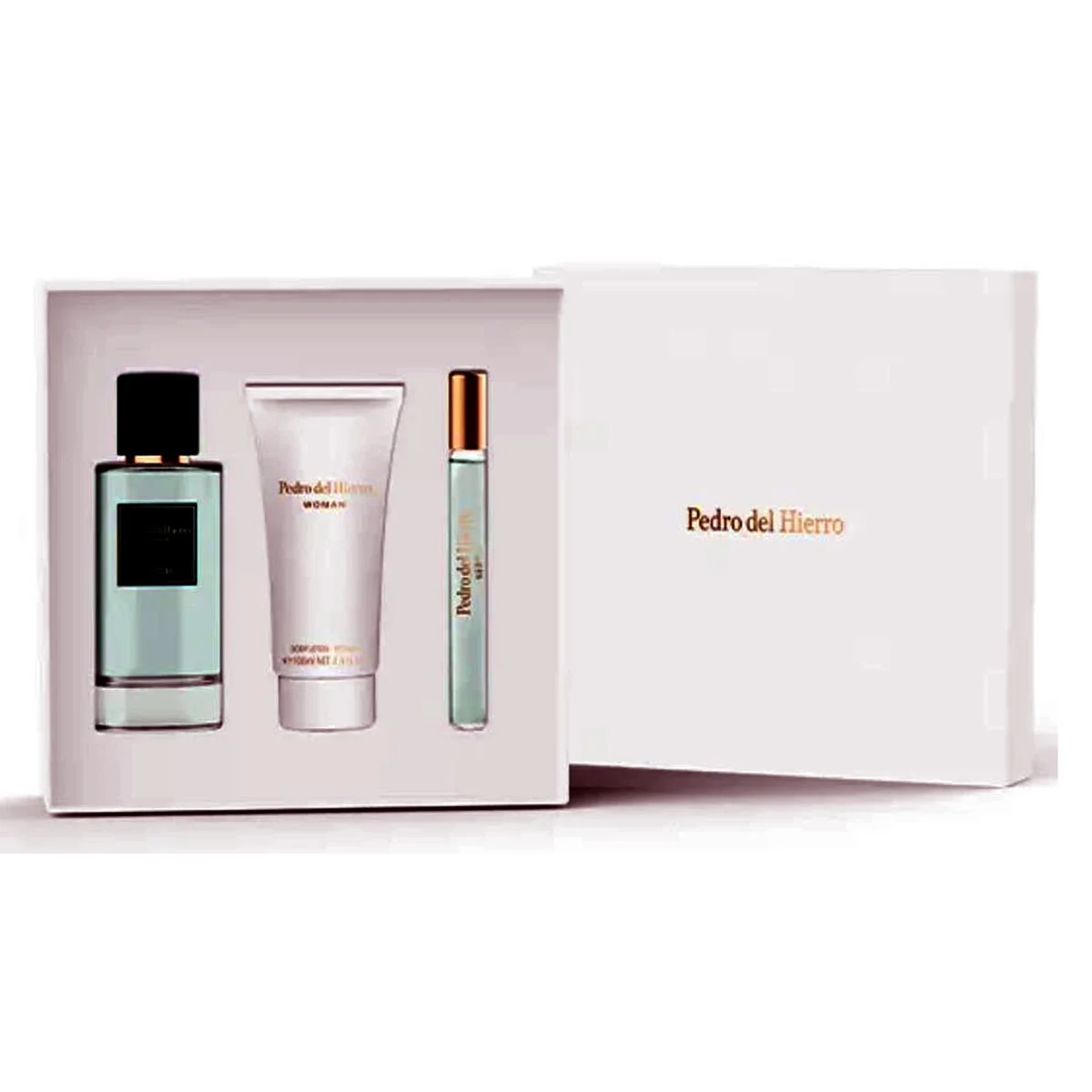Pedro Del Hierro Neroli Eau De Parfum 100ml Spray Miniature 10ml Spray Body Lotion 100ml