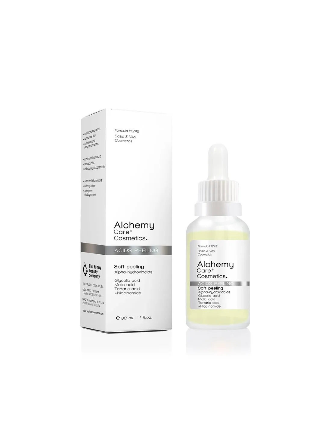 Alchemy Care Cosmetics Siero Peeling Morbido 30ml