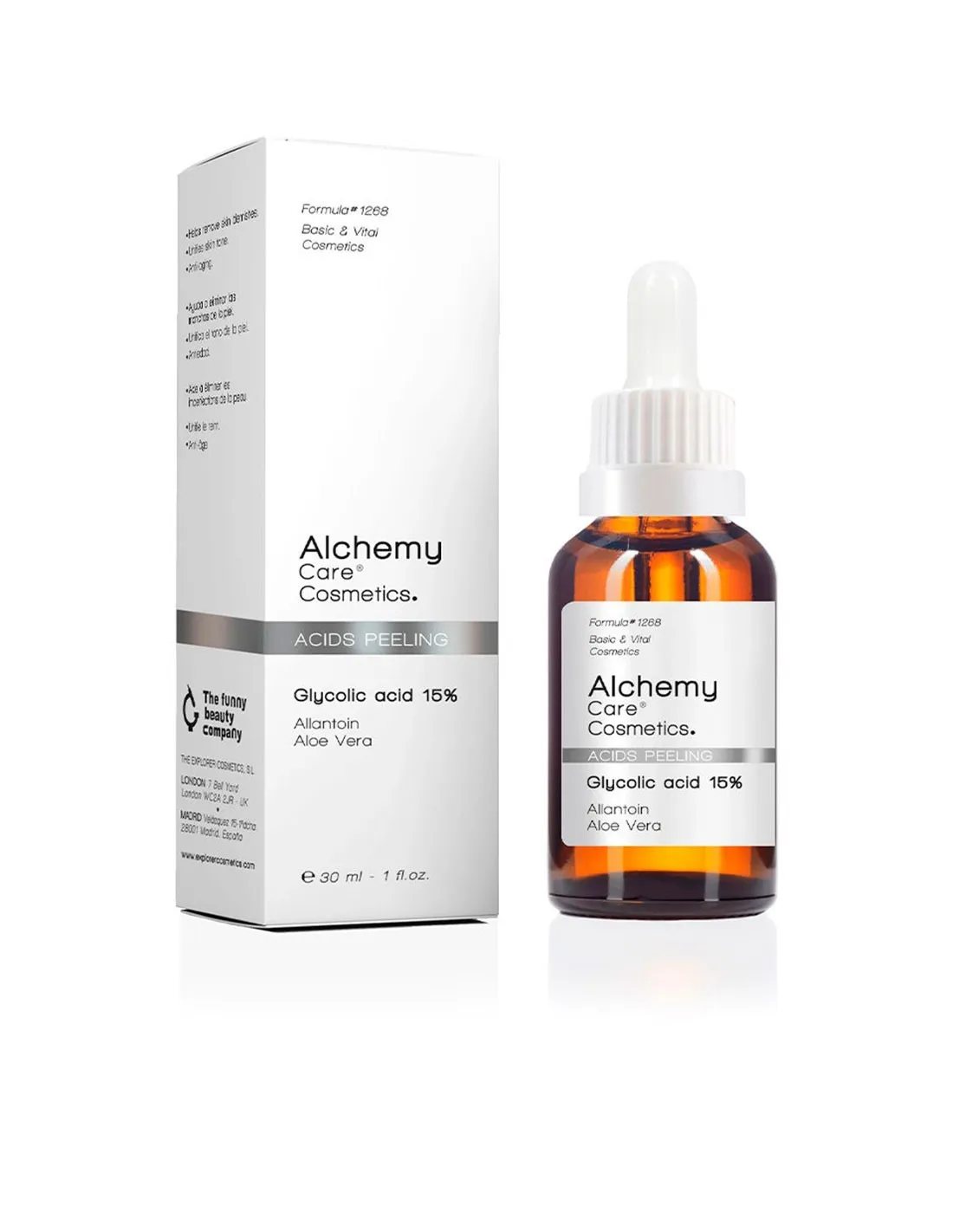 Alchemy Care Cosmetics Acidi Peeling Acido Glicolico 15 30ml