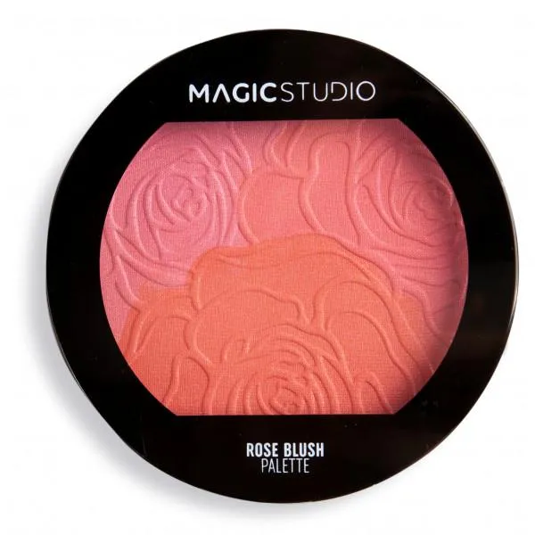 Magic Studio Powerful Cosmetics Rose Blush Palette 1 pezzi
